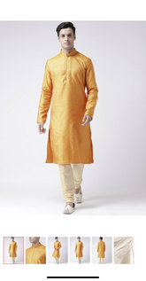 Indian Menswear Kurta Set